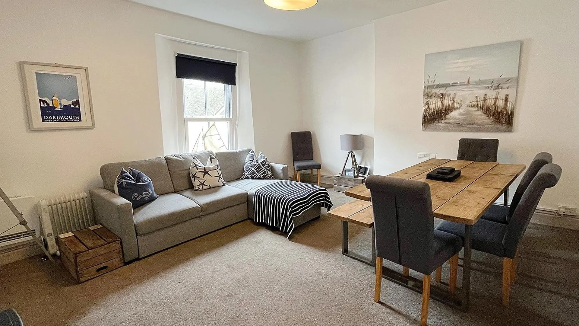 Nancie's Place - Town Center With Private Parking - A Traditional Georgian Private Duplex - Beautifully Refurbished - Two Bedrooms, Bathroom, Kitchen And Lounge Diner Διαμέρισμα Ντάρτμουθ