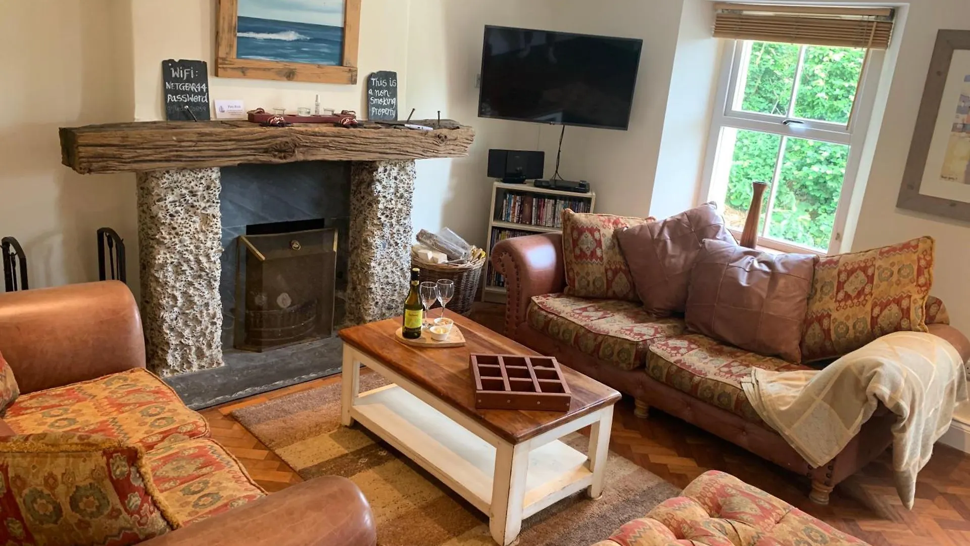 Clotted Cream Cottage: Countryside Calm: Close To Beach: Dartmouth: Devon